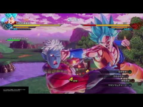 【ドラゴンボールゼノバース2】超ドキドキハラハラ！超サイヤ人ブルー界王拳は何分もつのか？？？【界王拳ブルー検証】