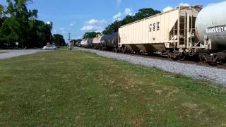 CSXT Q401-29 ES40DC/AC4400CW Horn Salute