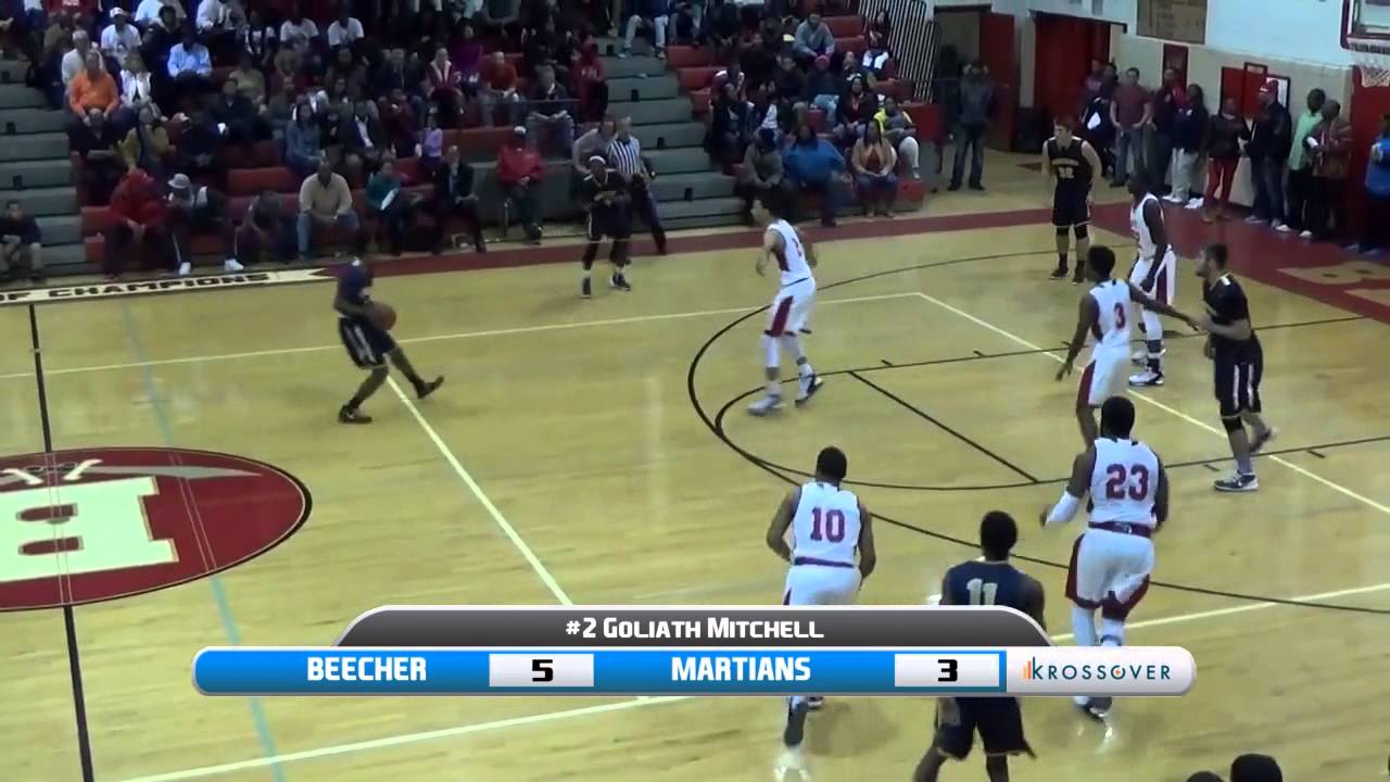 Goliath Mitchell Number 2 highlights Goodrich basketball YouTube