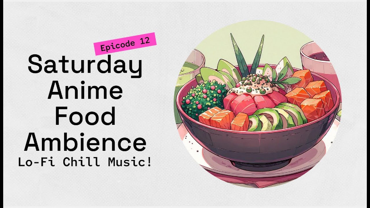 Ghibli Lofi Hip Hop 🍣 Magical Sushi Bowl Ambience ~ lofi beats to study/relax