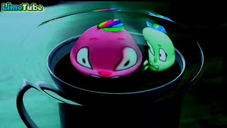 Lime Tubetiny Friends Playing In A Hot Coffee Cupclip Effectssponsored By Klasky Csupo Effects