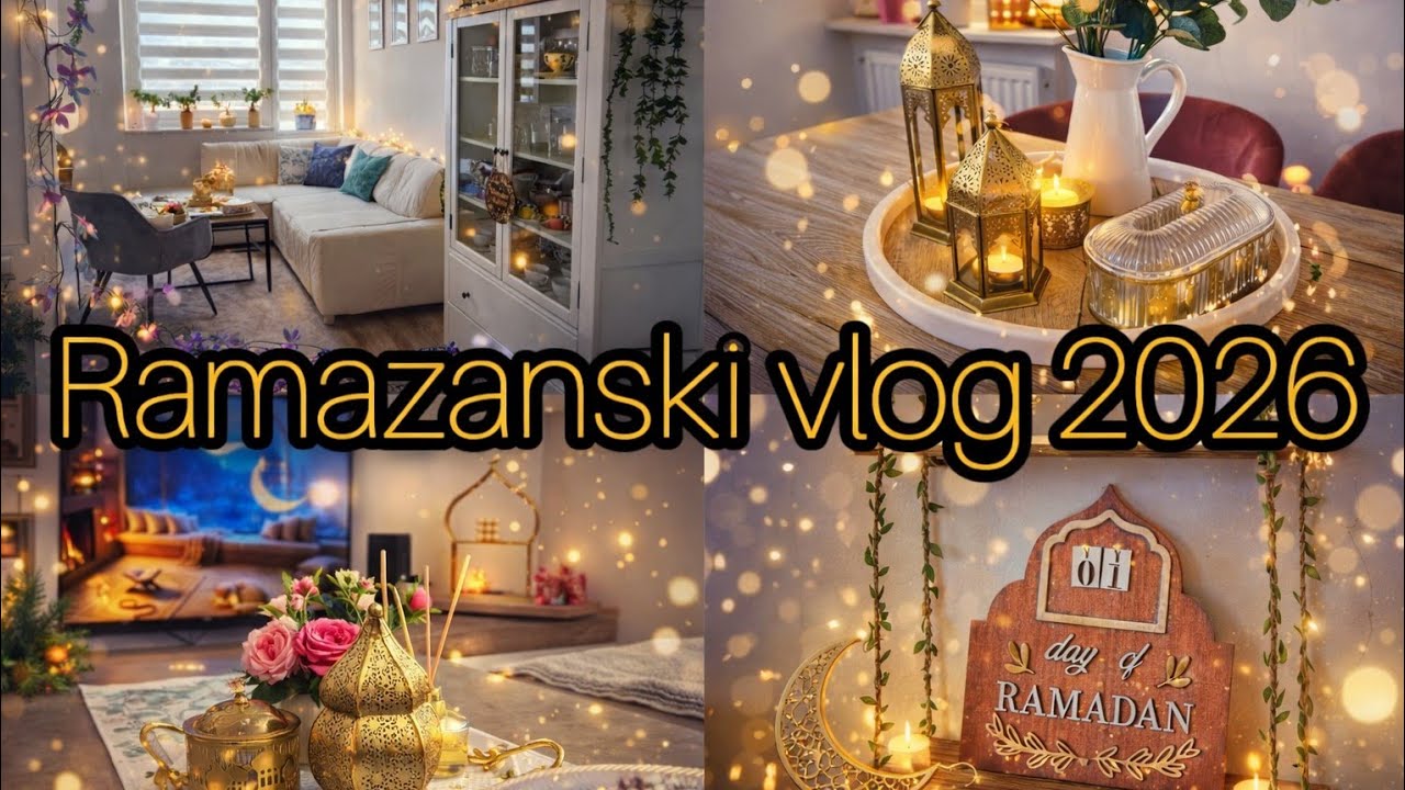 Уборка и украшение дома к самому прекрасному месяцу Рамадан 🌙
