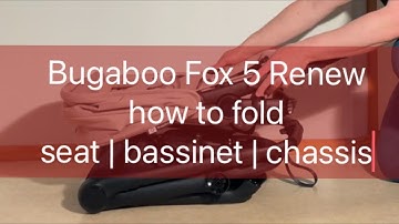 Bugaboo Fox 5 Renew: Comprehensive Folding Guide