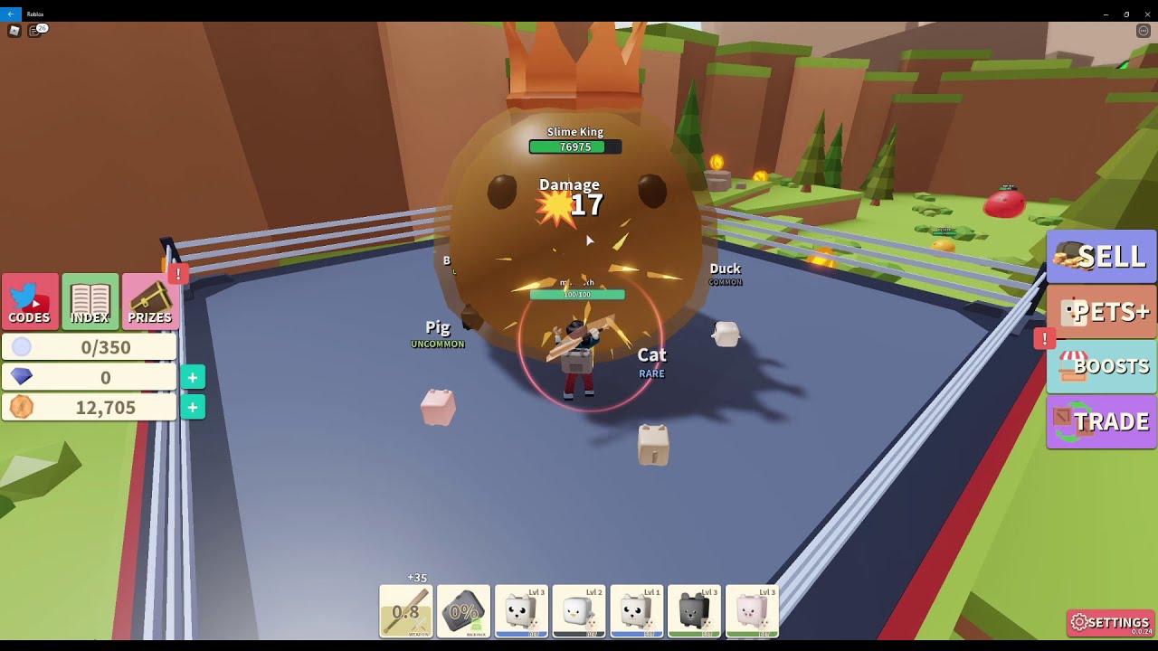 [Roblox] ❗️ZOMBIE BOSS❗️ Monster Hunting Simulator