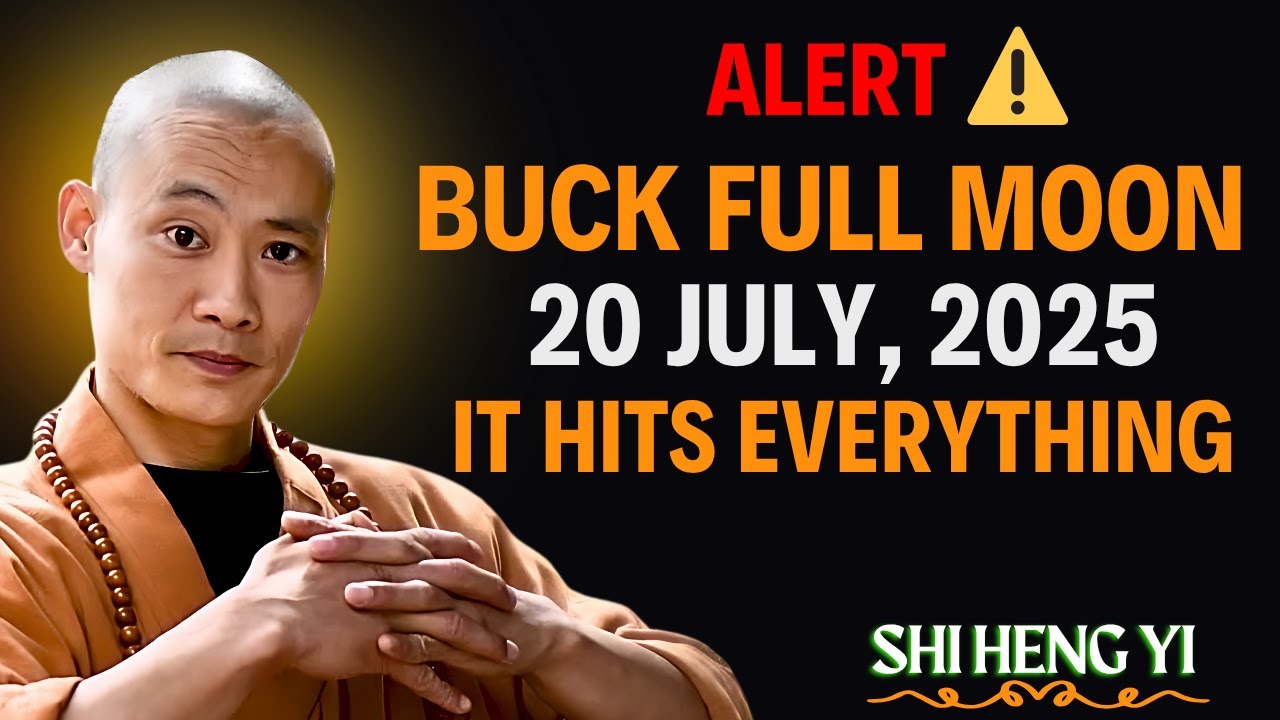 CAUTION! 20 JULY 2025! This FULL MOON Will Make Your WISHES Come TRUE… But There's a Catch!