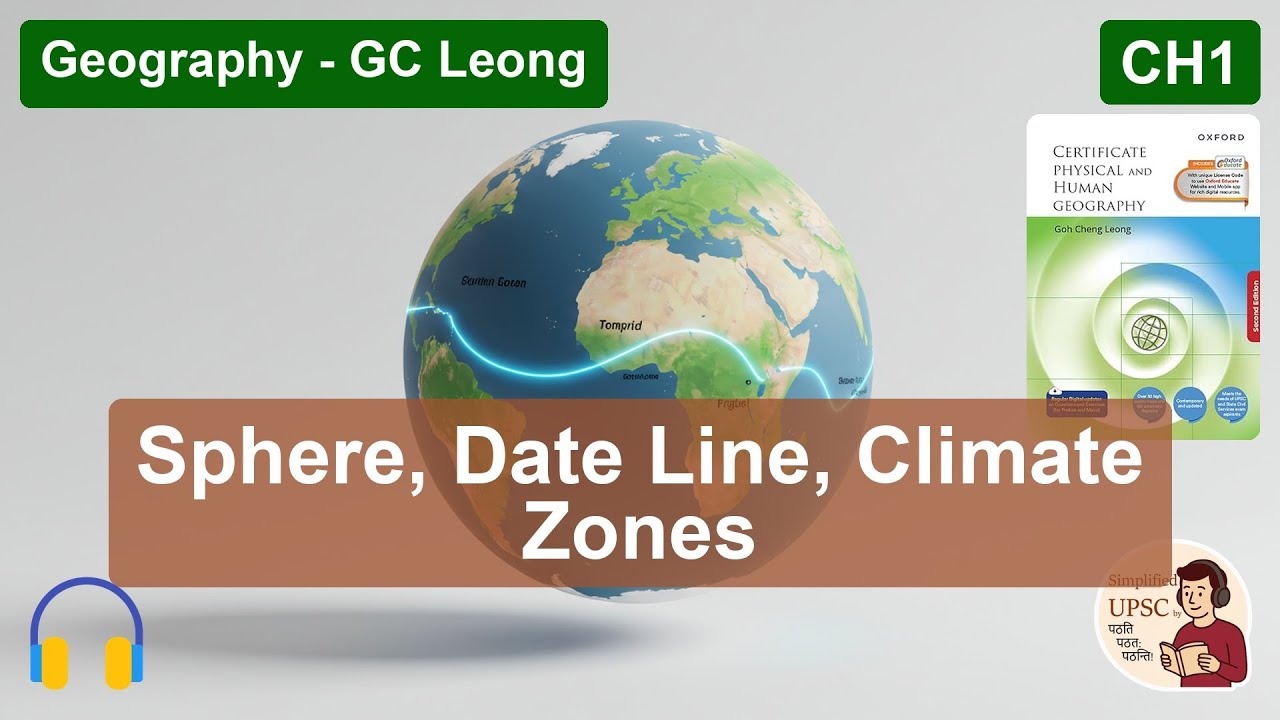 GC Leong Ch1 | THE EARTH AND THE UNIVERSE | Proofs of Sphericity & International Date Line (IDL) | #