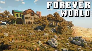 INSANE Terraforming Project and AUTOMATIC Tree Farm | Forever World