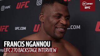 "I wasn't confident in my striking" Francis Ngannou reflects on UFC 270 and discusses boxing switch