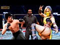 True bruce lee vs she scorpion  ea sports ufc 5