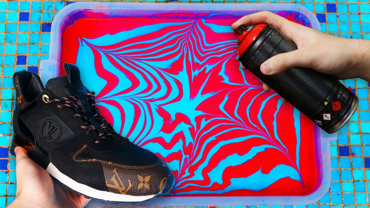 HYDRO Dipping LOUIS VUITTON SHOES !! ������ - YouTube