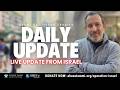 Rabbi Shapira Daily Report Live Update From Israel Yom Alef