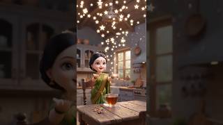 Part 2 💖 Magic Tea Surprise ✨#shorts #viral #tea #magic #story trending #fantasy #short video# 🌹