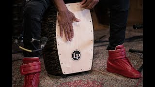 LP Pedrito Martinez Signature Deep Cut Mango Stave Cajon (English)