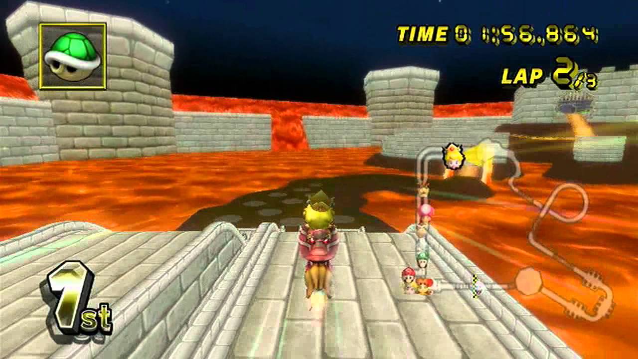 Custom Track - Nostalgic Bowser's Castle [v2.0] (By Omonimo747)