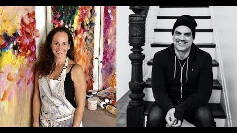 Sandra Fele Art's "Tap Into Your Creativity In My Studio" with Robert Szot