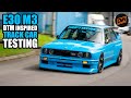 Testing my E30 M3 DTM inspired BMW Track Car