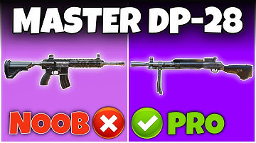 MASTER DP-28 FOR LONG RANGE BURSTS🔥BEST BGMI/PUBGM TIPS & TRICKS TO BE A PRO PLAYER - MEW2
