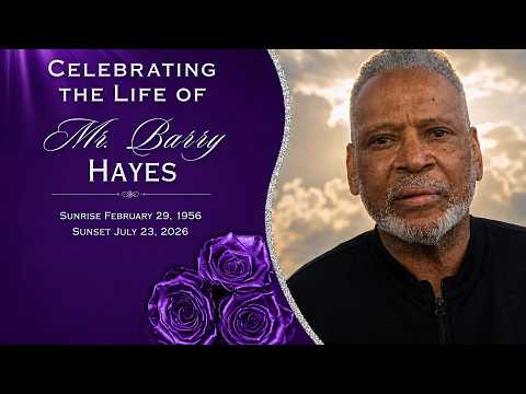8.8.26 - CAROLINA LIVE - Celebration of Life Barry Hayes
