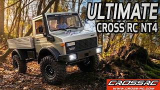 Cross RC NT4 Unimog RC Crawler Upgrades & Hobbywing Fusion Trail Test.