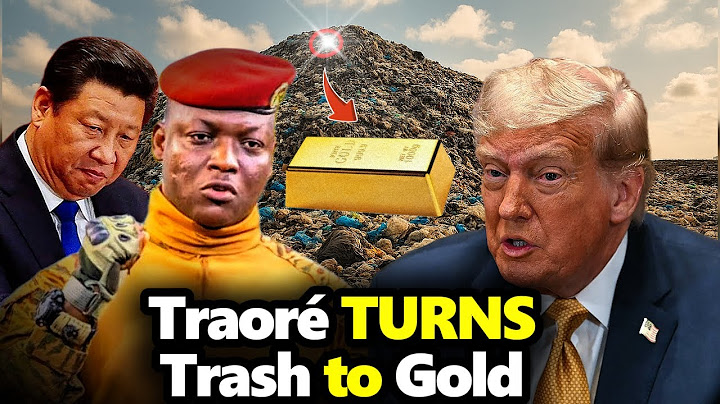 Traoré TURNS Trash into Gold – The World can't stop Bukina Faso