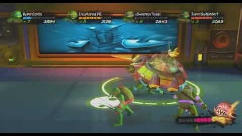 TMNT Re-Shelled : 4 Player Co-op Full Game - Part 5