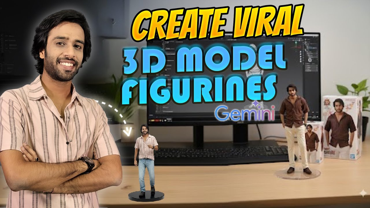 How to Make Viral 3D Figurines with Nano Banana on Gemini Free | Step ...