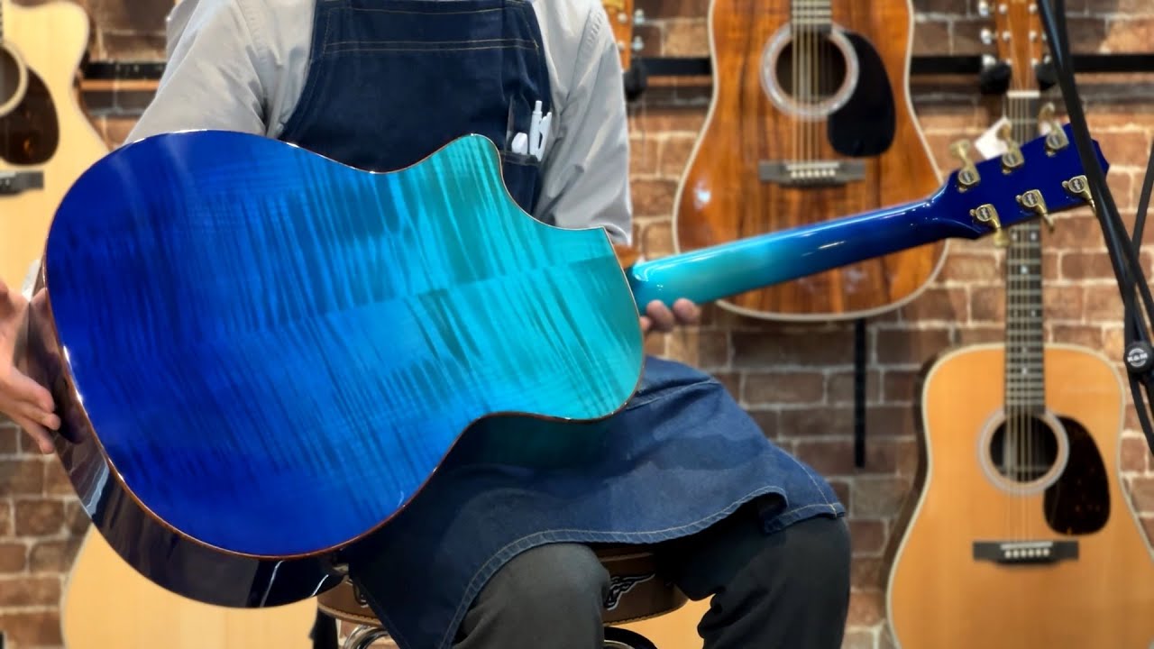 スプルース アコースティックギターオーダーメイド Taylor選定品‼】Custom GA Flame Maple/Premium Sitka Spruce
