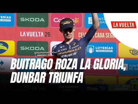 Buitrago inches toward glory, but Dunbar triumphs | Stage 19 Highlights Vuelta a España 2026