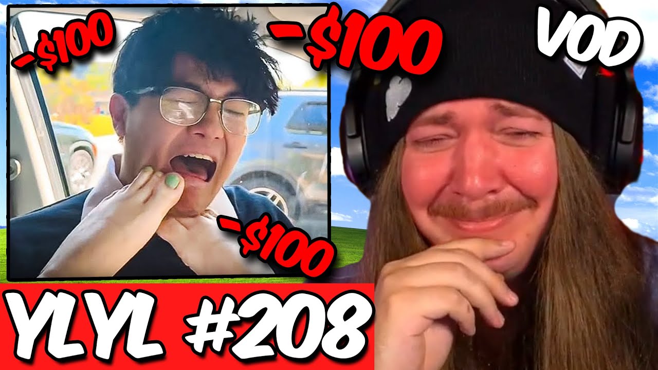 If I Laugh, I Lose $100 (YLYL) #208 FULL VOD!