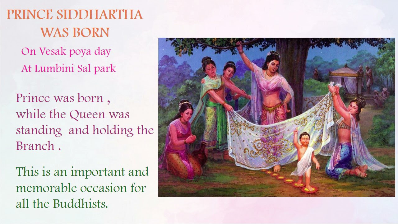 Birth of Prince Siddhartha