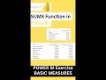 SUMX Function In DAX Power BI #analytics #dataanlysis #microsoft