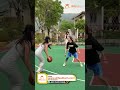Girls Basketball Game in China | Fun Outdoor Student Sports Activity