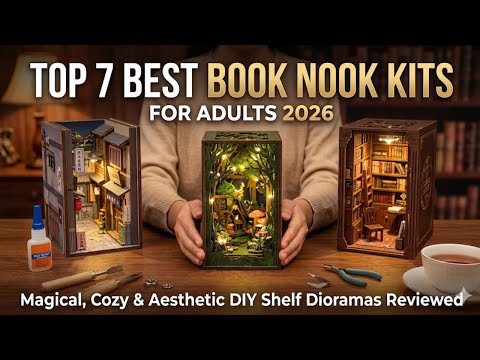 Top 7 Best Book Nook Kits for Adults 2026 – Magical, Cozy & Aesthetic DIY Shelf Dioramas Reviewed
