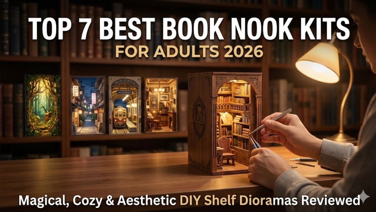 Top 7 Best Book Nook Kits for Adults 2026 – Magical, Cozy & Aesthetic DIY Shelf Dioramas Reviewed