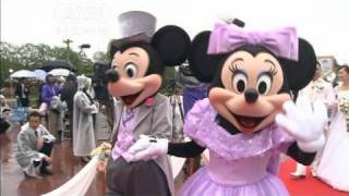 開園以来初、東京ディズニーランドで結婚式（10/06/10）