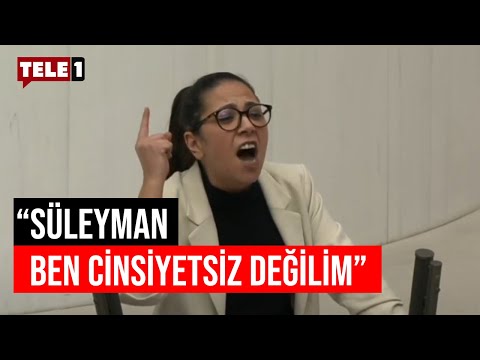 Sera Kadıgil 'Süleyman' diyerek konuşmasına başladı