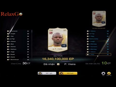 [FIFA ONLINE 3] Kenji Review mở 16 thẻ World legend chỉ định và europe legend từ sự kiện làm bánh