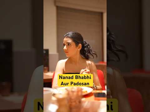 Nanad Bhabhi Aur Padosan 🤣😨 #neetubisht #funny #lakhneet #comedy #youtubeshorts #trending