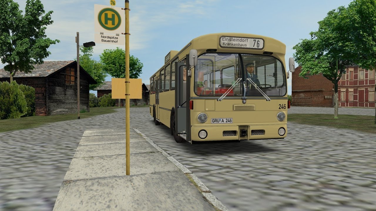 OMSI 2 - Grundorf - Ligne 76 - Mercedes-Benz O305  Standard 1977