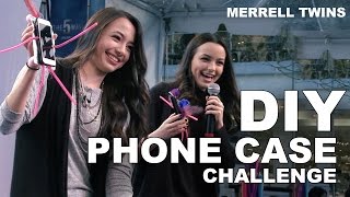 DIY PHONE CASE CHALLENGE - Merrell Twins