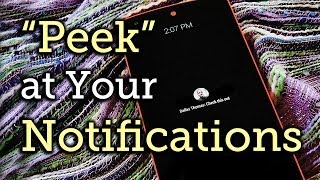 عرض الإشعارات بمجرد التقاط هاتفك - Nexus 5 [كيفية] screenshot 3