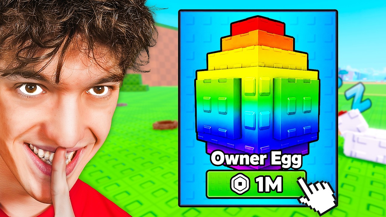 Starting Over Using ONLY ROBUX In Steal An Egg..
