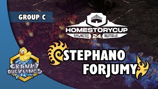 Stephano vs ForJumy - ZvP | HomeStory Cup 24: Group Stage - Group C | StarCraft 2 Tournament