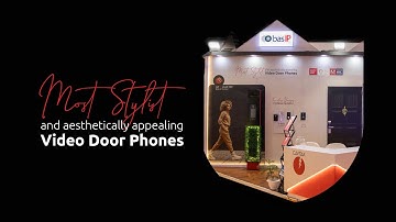 BAS-IP : Most Stylish and Aesthetically Appealing  IP Intercom system