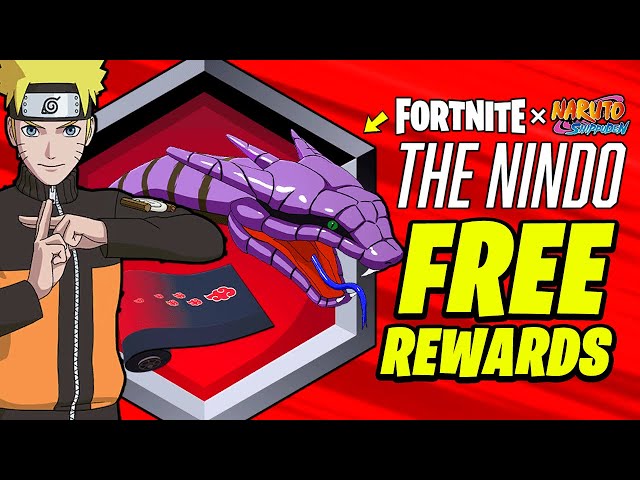 How To COMPLETE ALL THE NINDO NARUTO CHALLENGES in Fortnite! (Free Rewards  Quests) 