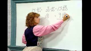 Fractions-Borrowing to Subtract Fractions