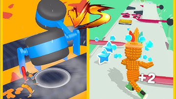 Wacky Run Vs Pixel Rush : All Levels Gameplay Walkthrough - Level 1-9999 Android, iOS #1