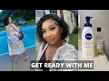 Pool Party GRWM! Summer Curly Bob + Pool Outfit + Summer Glow Hack | WowAfrican X allofdestiny