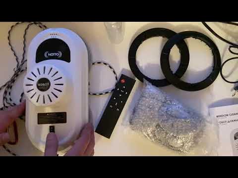 Робот мойщик окон Notto Q40 - обзор и впечатления - YouTube