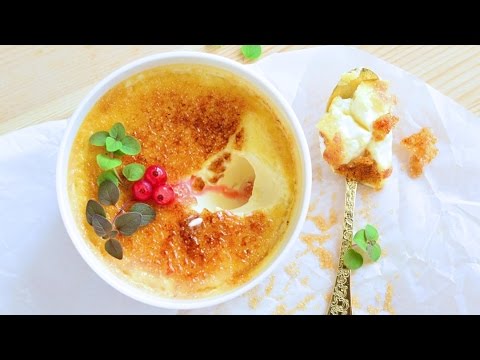 Vídeo: Creme Brulee Amb Espígol I Maduixes